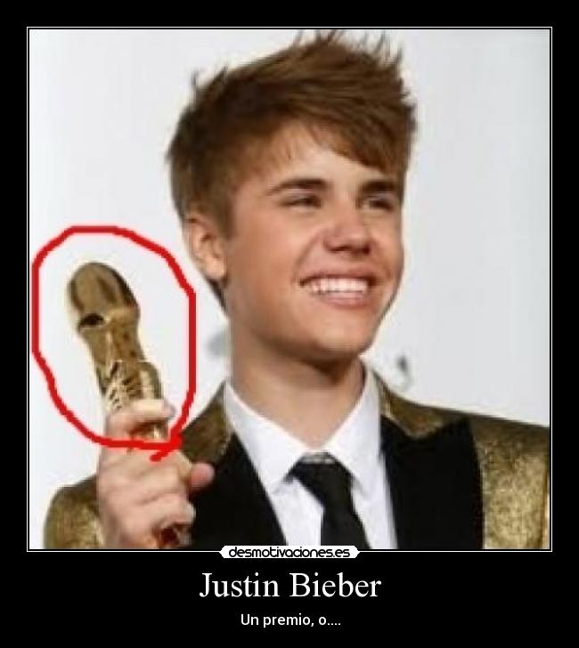 Justin Bieber - Un premio, o....