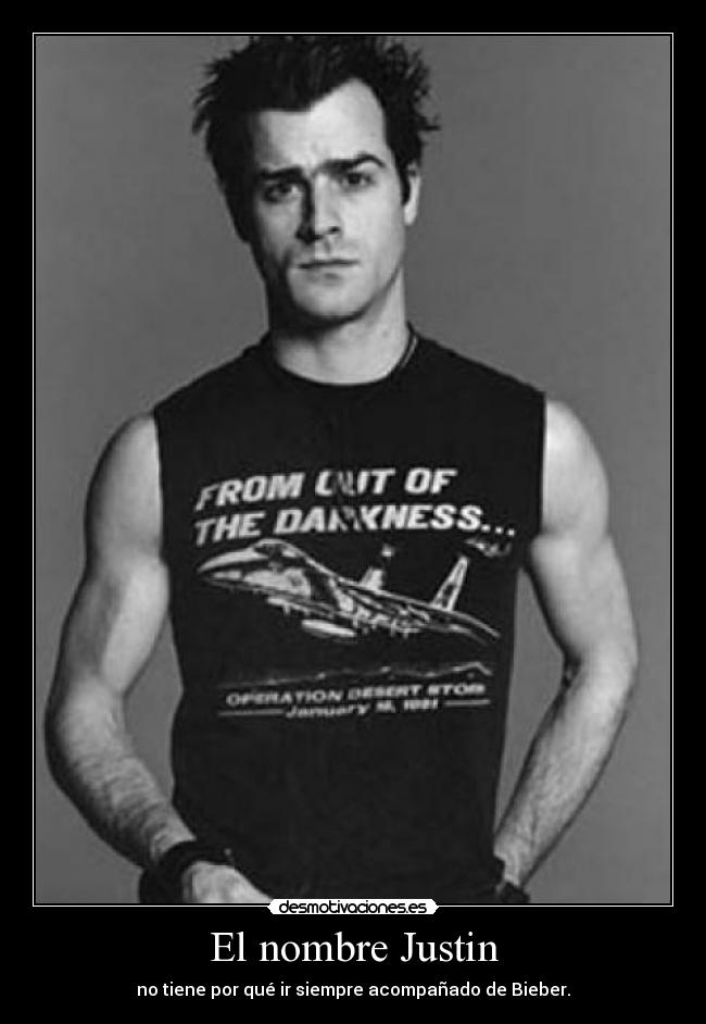 El nombre Justin -
