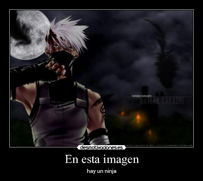 En esta imagen - hay un ninja
