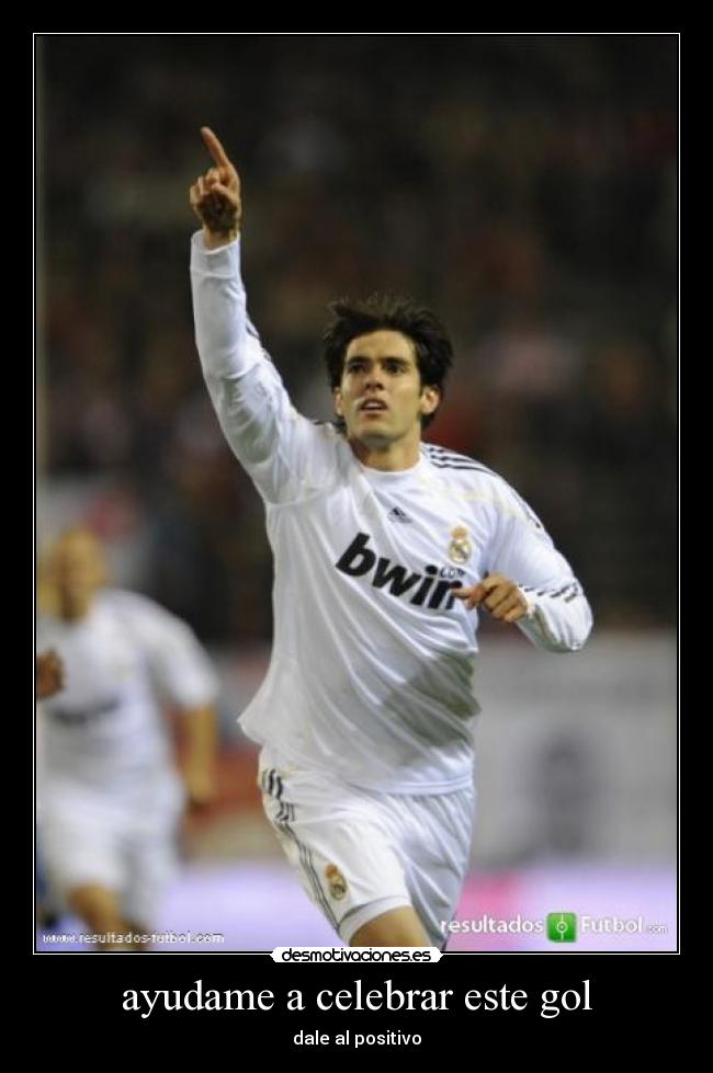 ayudame a celebrar este gol -
