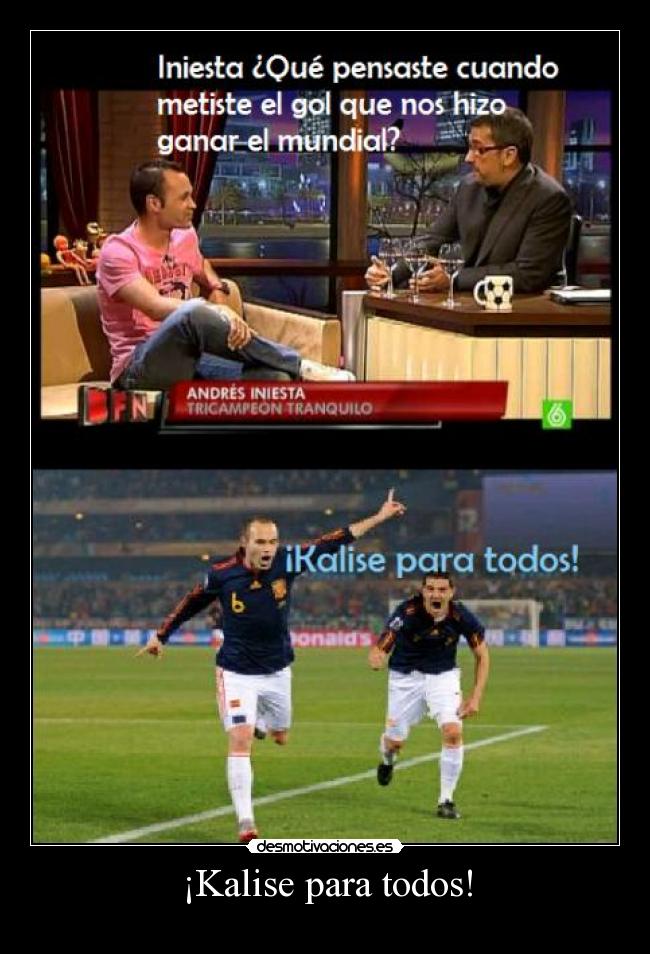¡Kalise para todos! -