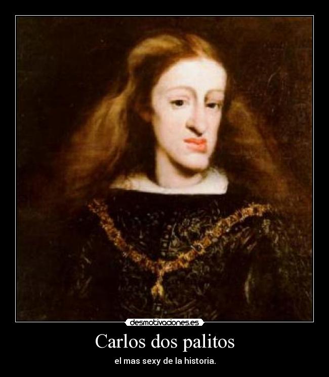 Carlos dos palitos - el mas sexy de la historia.