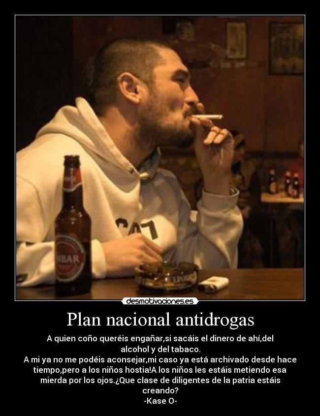 Plan nacional antidrogas -