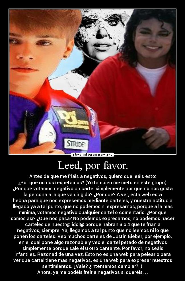 Leed, por favor. - 