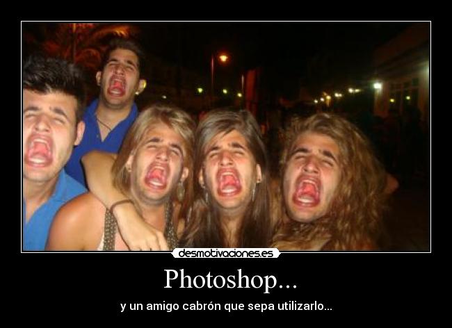 carteles photoshop desmotivaciones