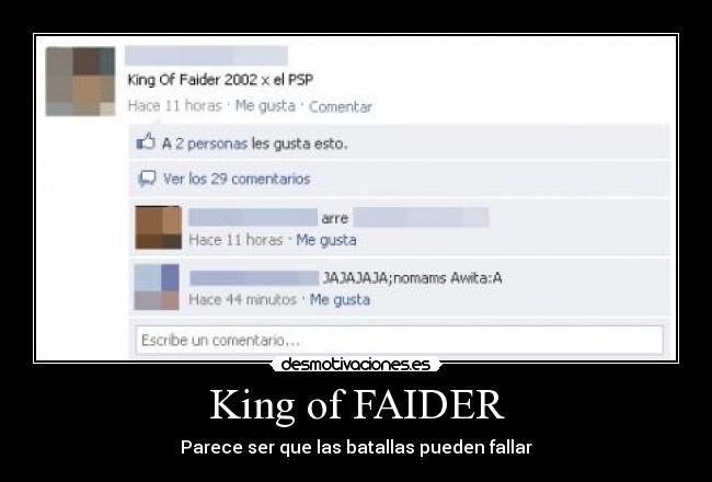 King of FAIDER -