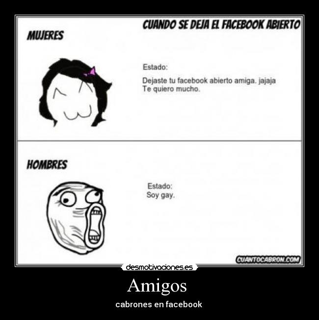 Amigos  - cabrones en facebook 