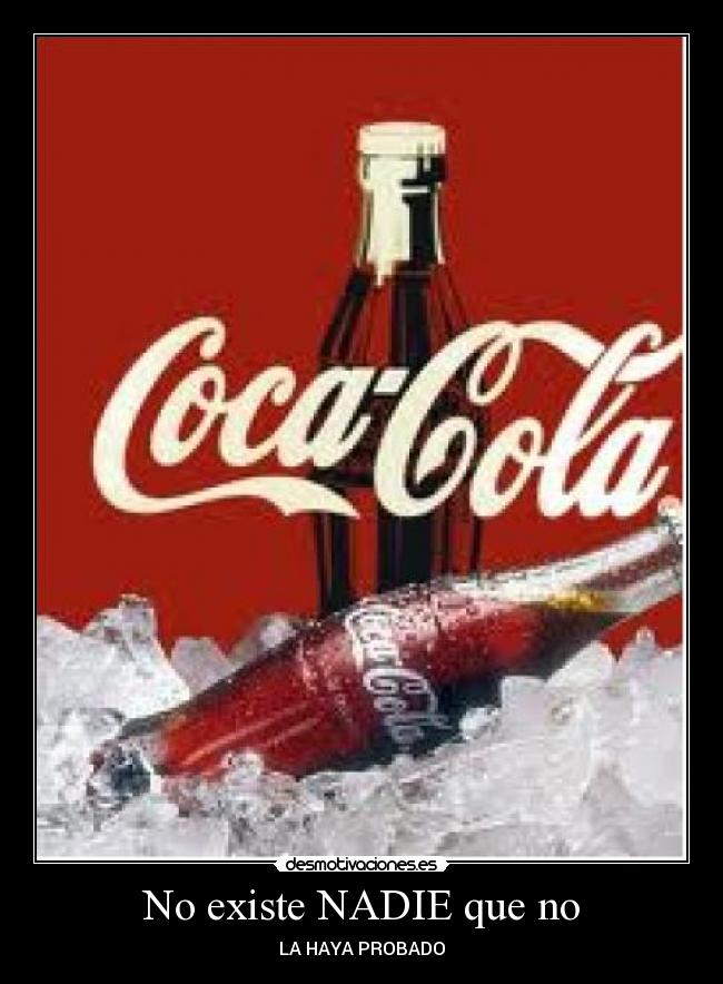 No existe NADIE que no - LA HAYA PROBADO