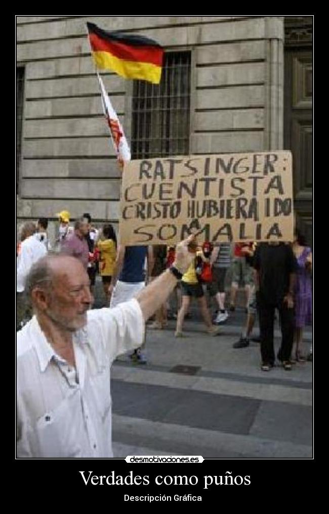 Verdades como puños -