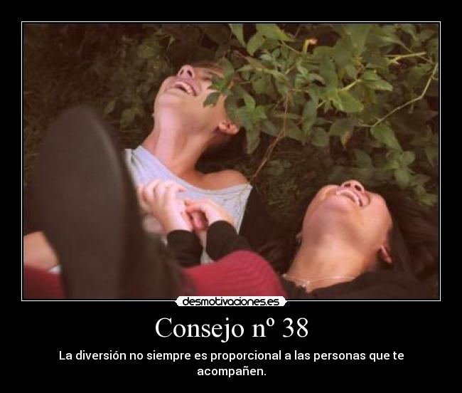Consejo nº 38 -