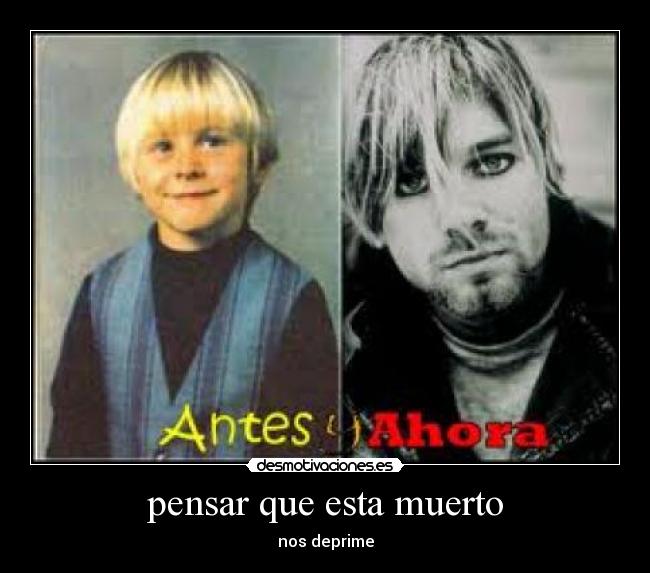 pensar que esta muerto -