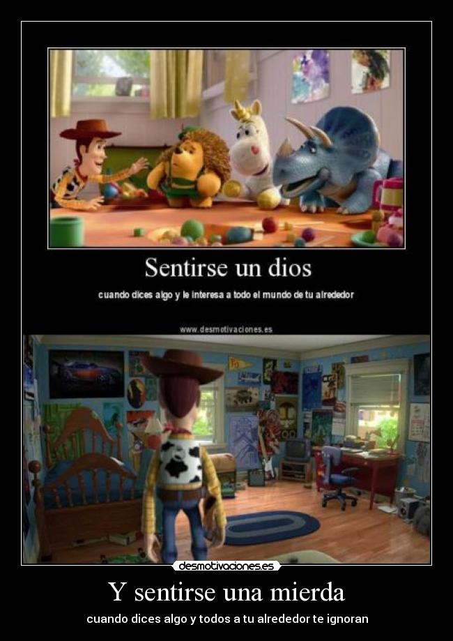 Y sentirse una mierda - 