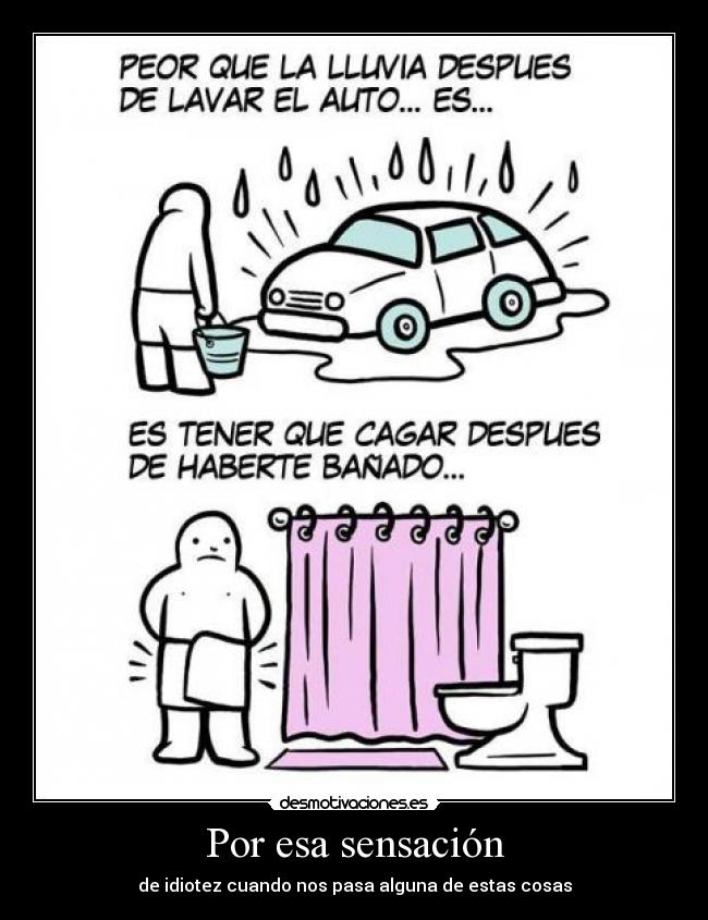 Por esa sensación -