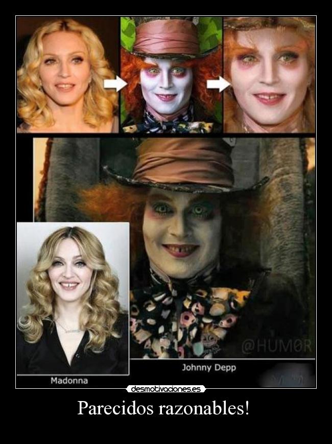 Parecidos razonables! -
