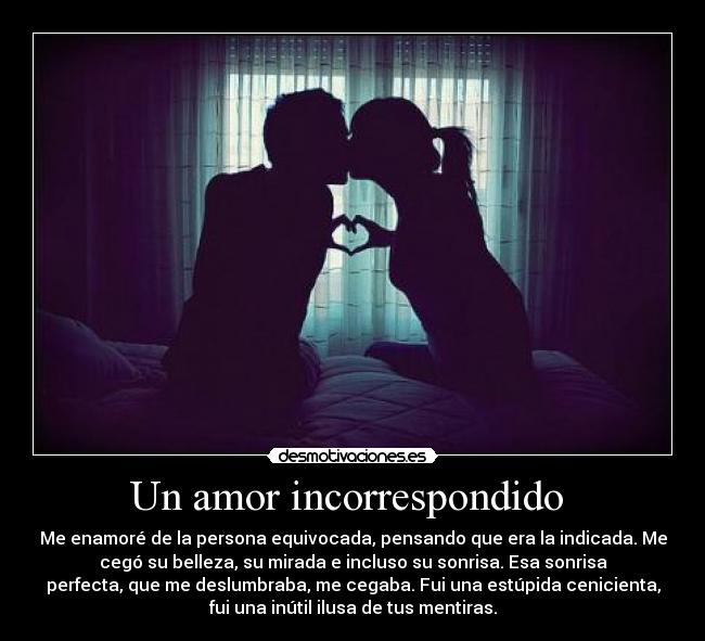 carteles amor amor incorrespondido desmotivaciones