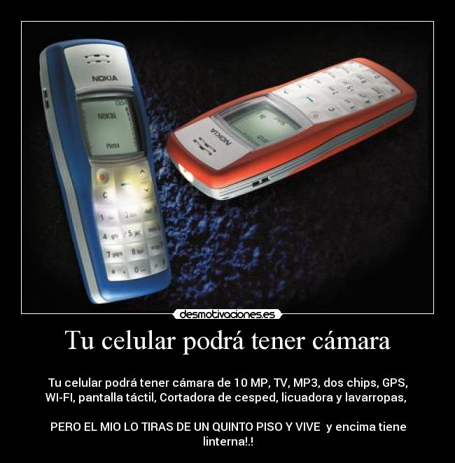 Tu celular podrá tener cámara -