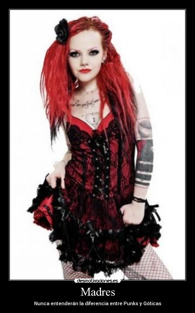 Madres - Nunca entenderán la diferencia entre Punks y Góticas