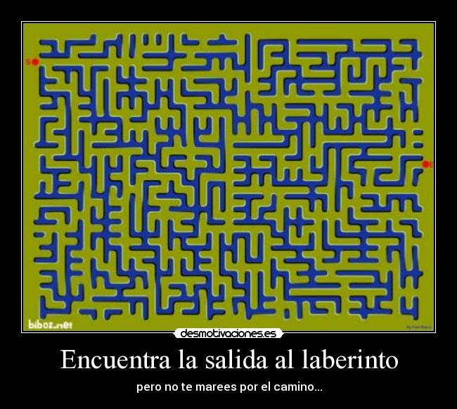 Encuentra la salida al laberinto -