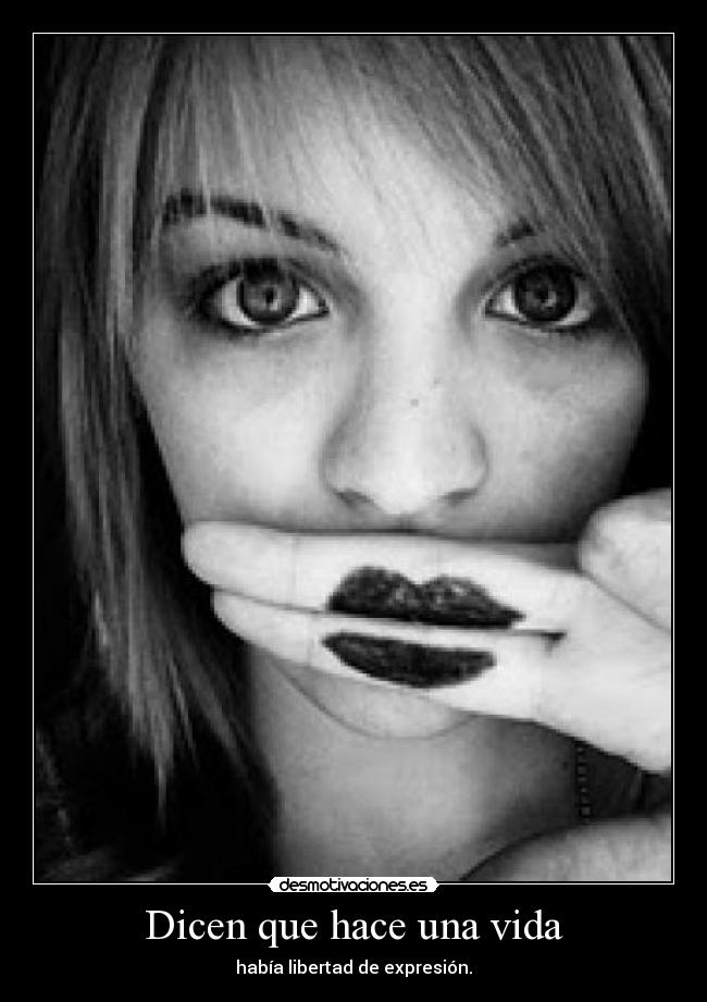 Dicen que hace una vida - 