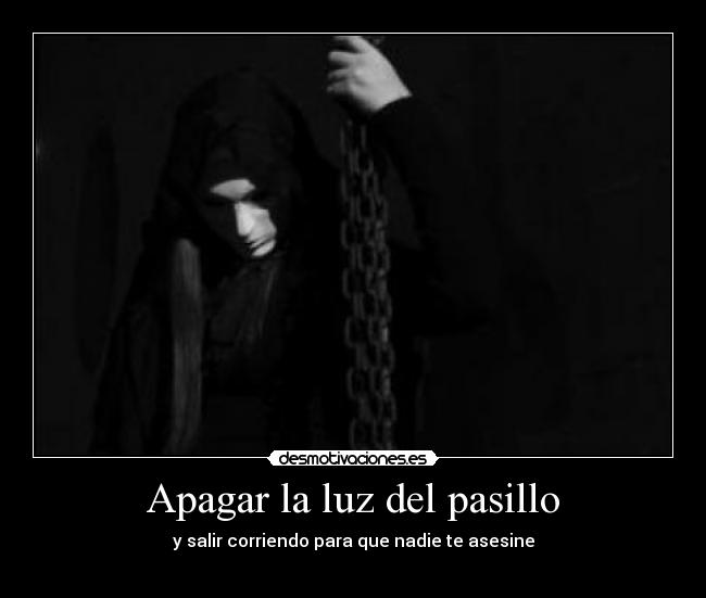 Apagar la luz del pasillo -