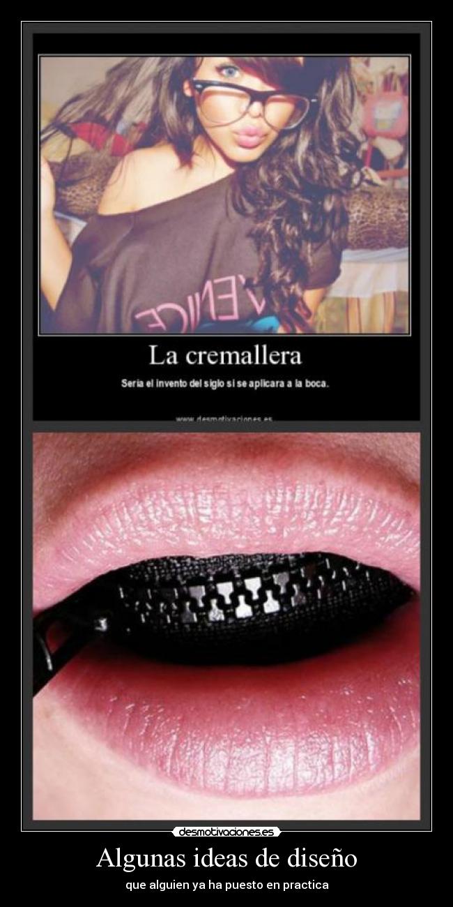 Algunas ideas de diseño - que alguien ya ha puesto en practica