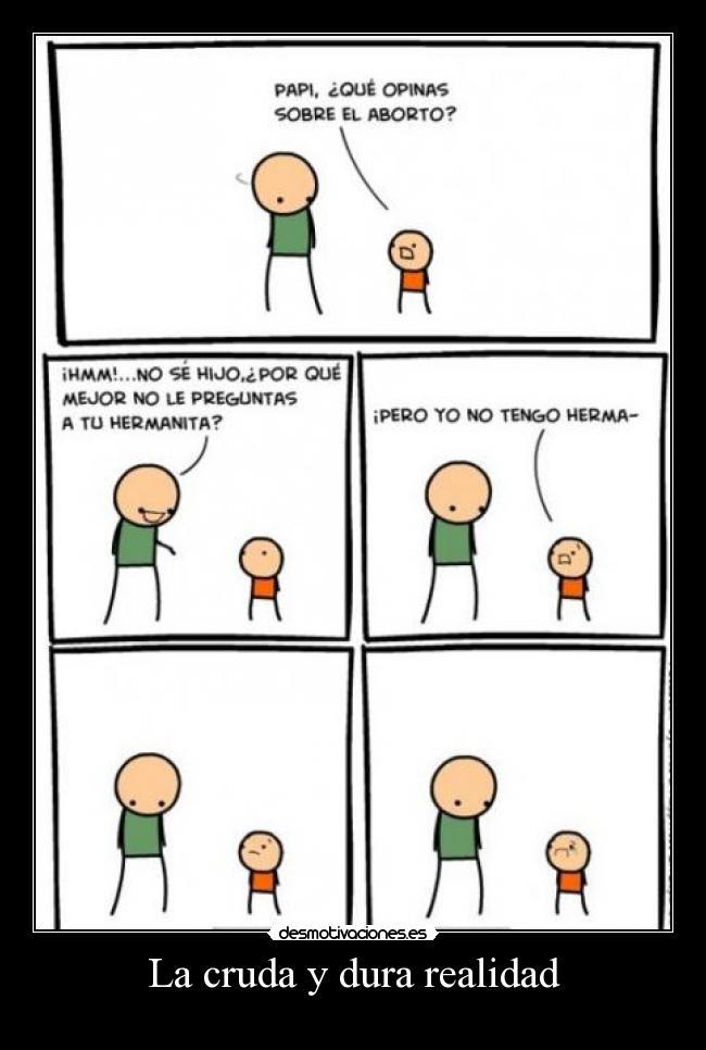 La cruda y dura realidad - 