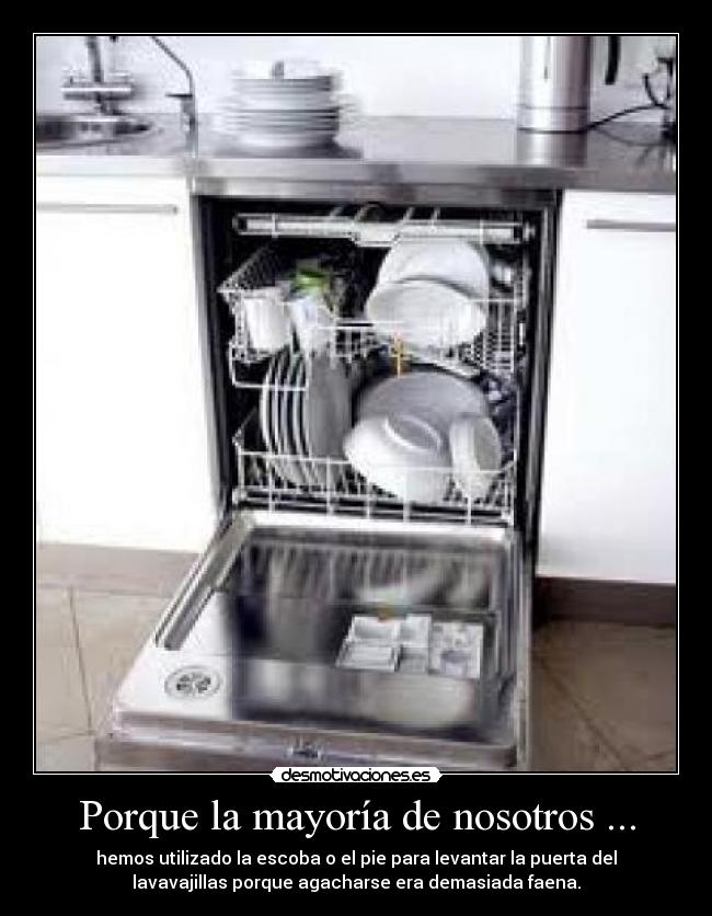 Porque la mayoría de nosotros ... -