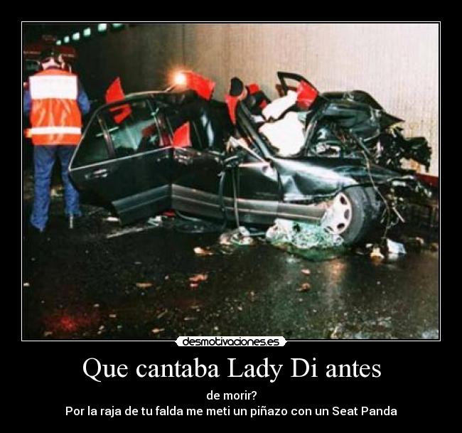 Que cantaba Lady Di antes -
