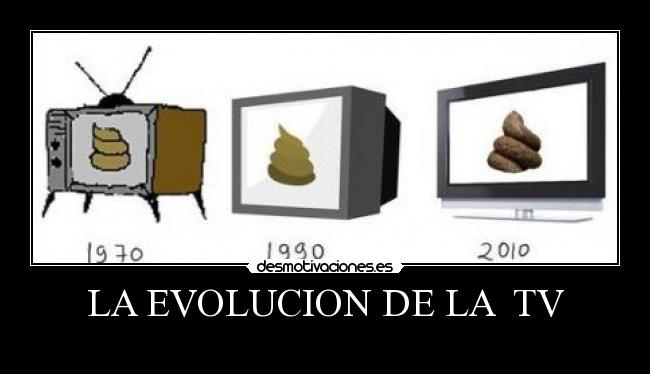 LA EVOLUCION DE LA  TV - 