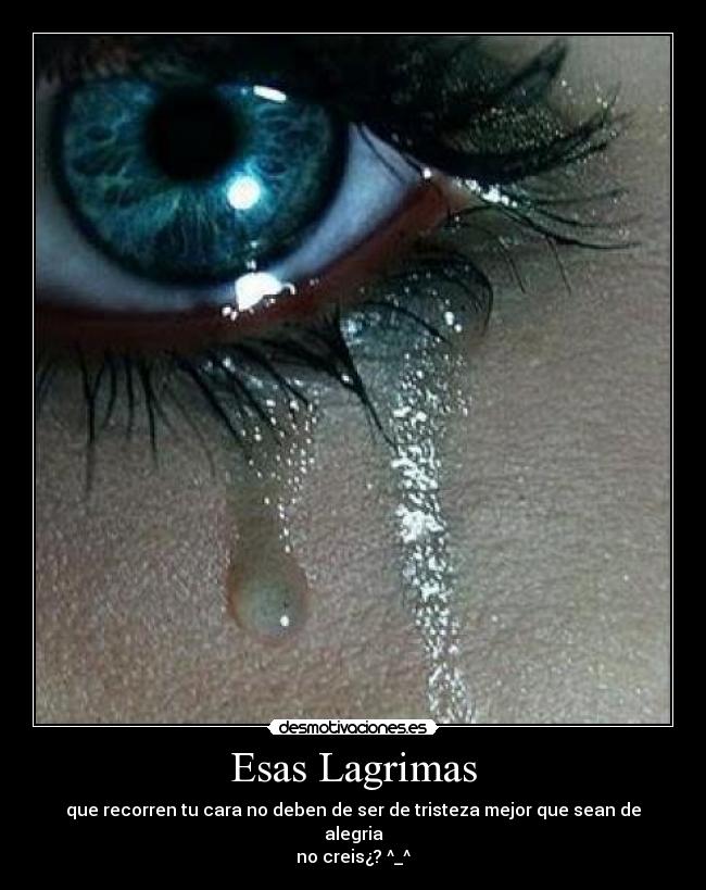 Esas Lagrimas - 