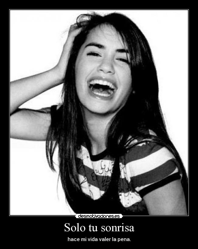 Solo tu sonrisa -