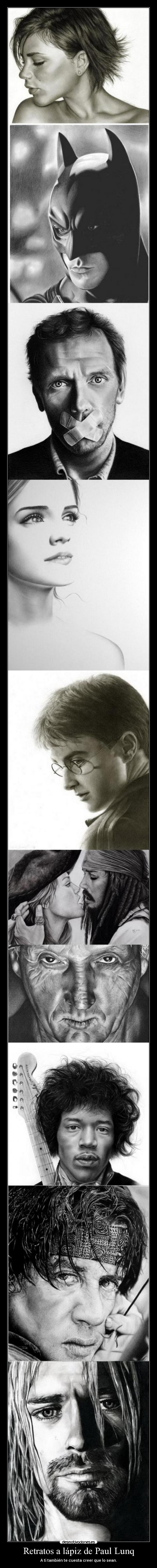 carteles retratos lapiz paul lunq desmotivaciones