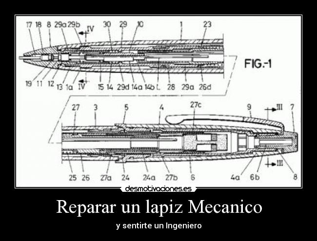 Reparar un lapiz Mecanico - y sentirte un Ingeniero