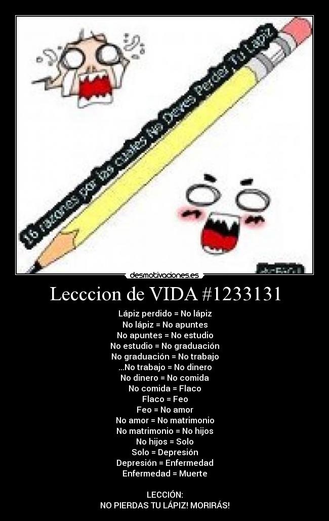 Lecccion de VIDA #1233131 -