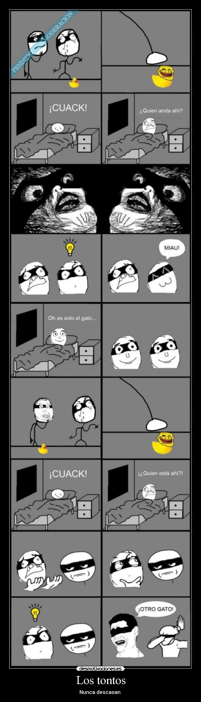 Los tontos - Nunca descasan 