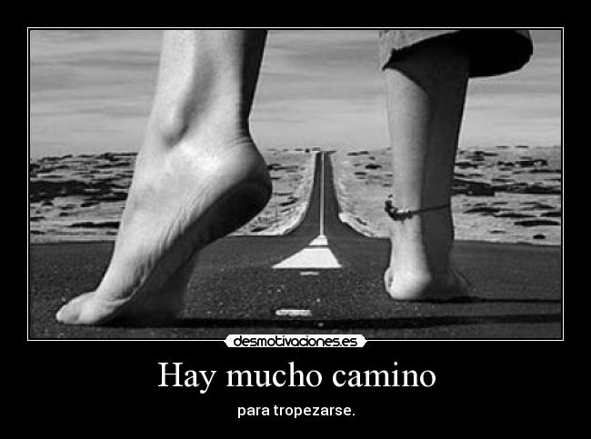Hay mucho camino - 
