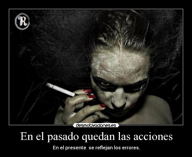 En el pasado quedan las acciones -