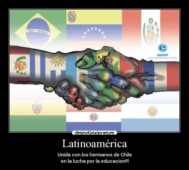 carteles chile latinoamerica protestas desmotivaciones