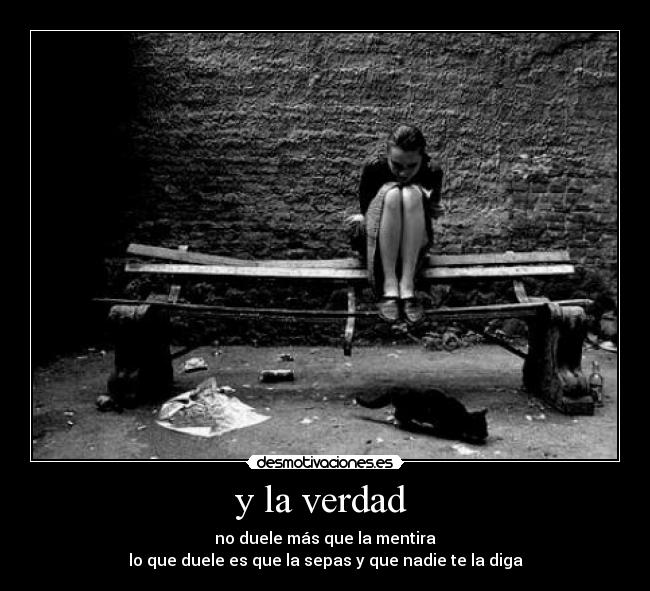 y la verdad  - 