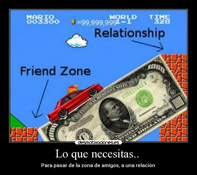 Lo que necesitas..  - Para pasar de la zona de amigos, a una relaciòn 