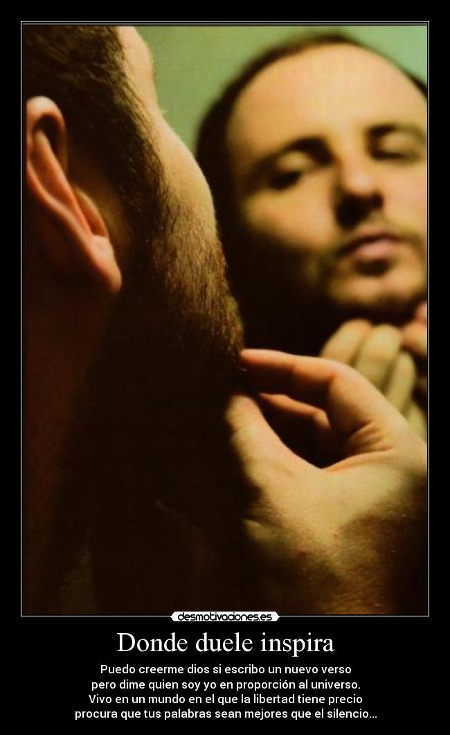 Donde duele inspira - 