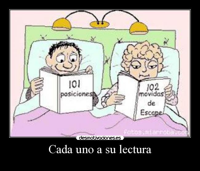 Cada uno a su lectura - 