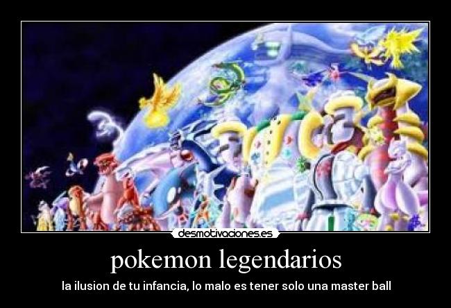 pokemon legendarios -