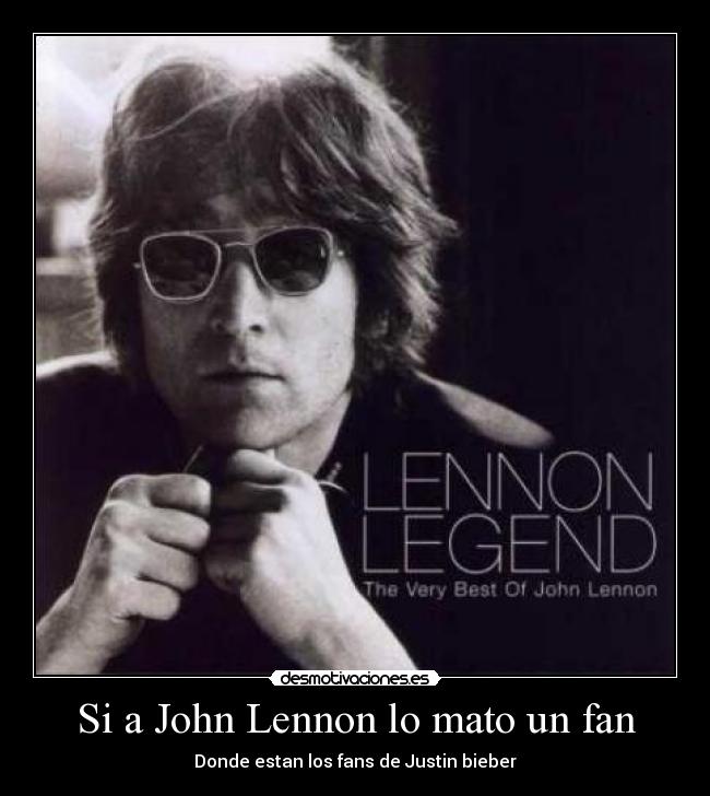 Si a John Lennon lo mato un fan - 