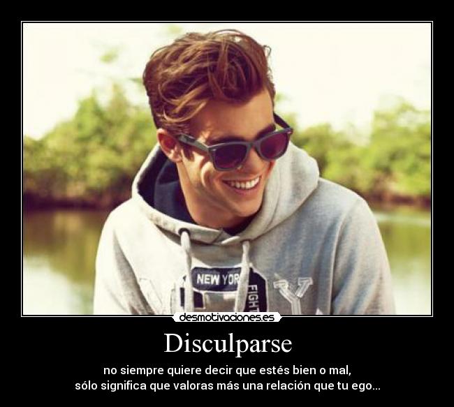 Disculparse - 