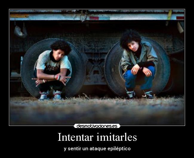 carteles les twins baile epilepsia imitar desmotivaciones