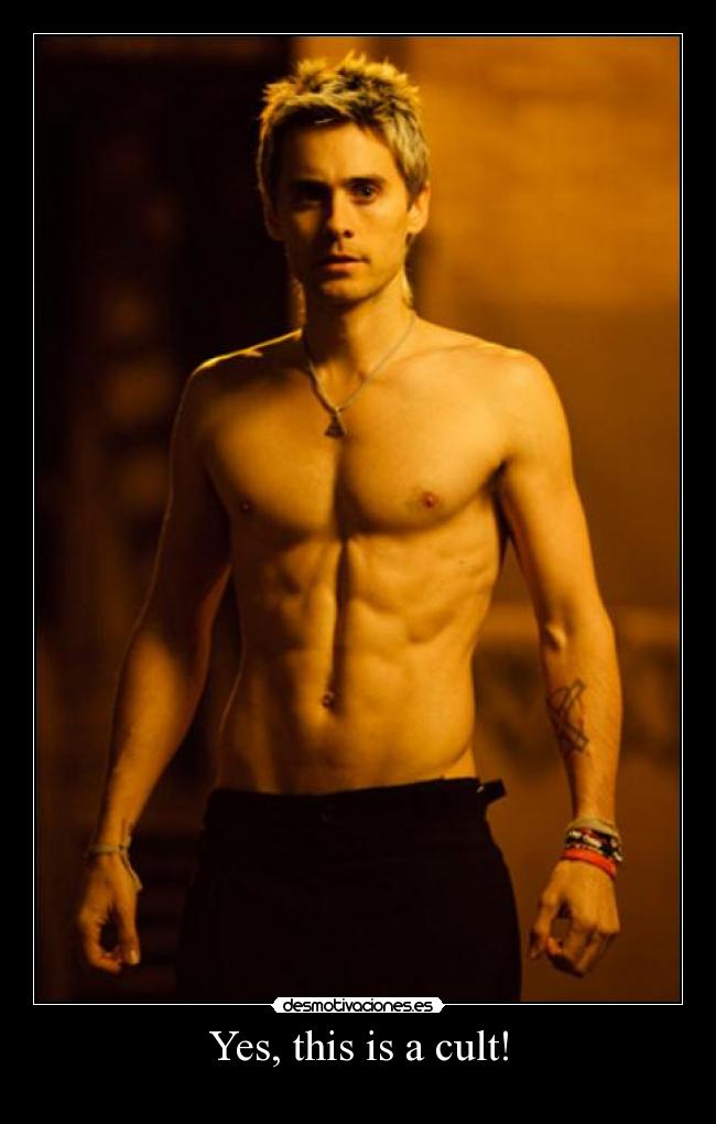 carteles jared leto desmotivaciones