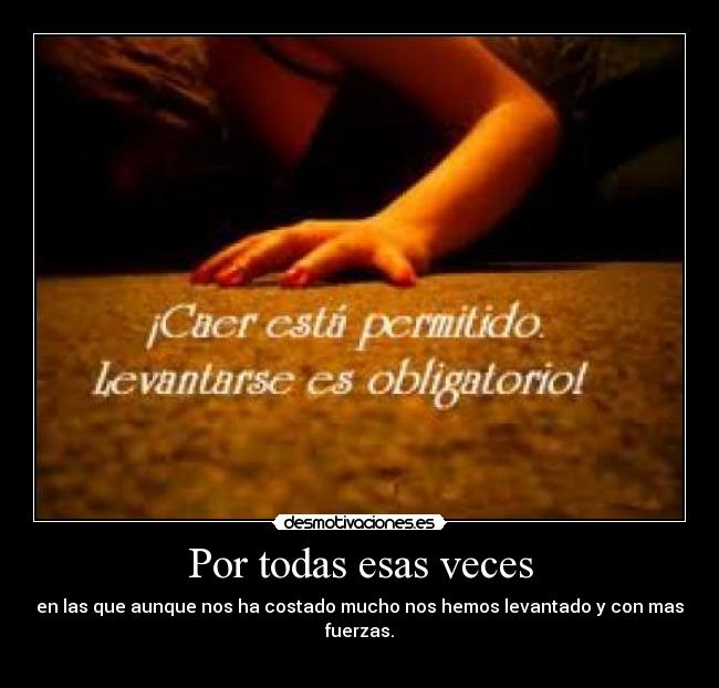 Por todas esas veces - 