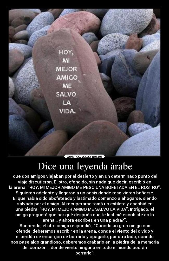 Dice una leyenda árabe - 