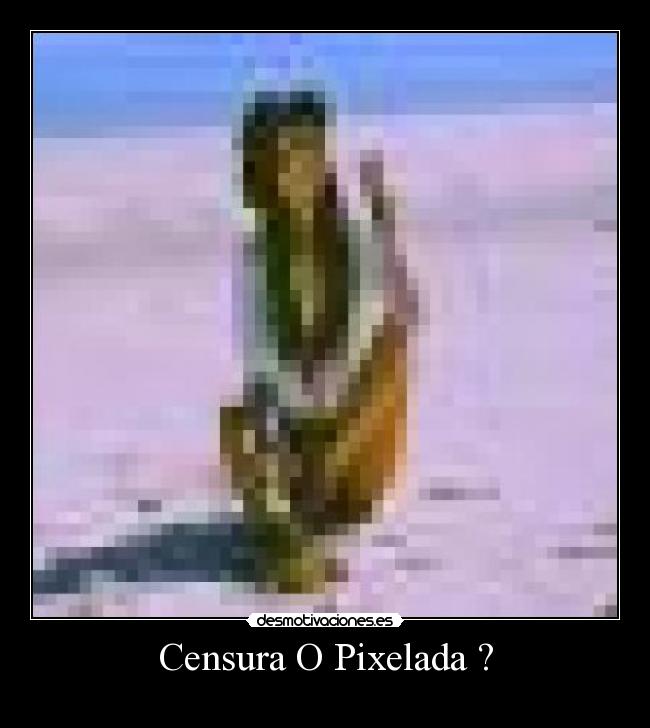 Censura O Pixelada ? -
